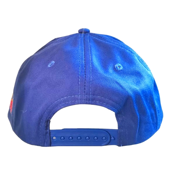Sonic Hat Boys Sonic the Hedgehog Baseball Cap Kids Embroidered Snapback Blue - Picture 3 of 3